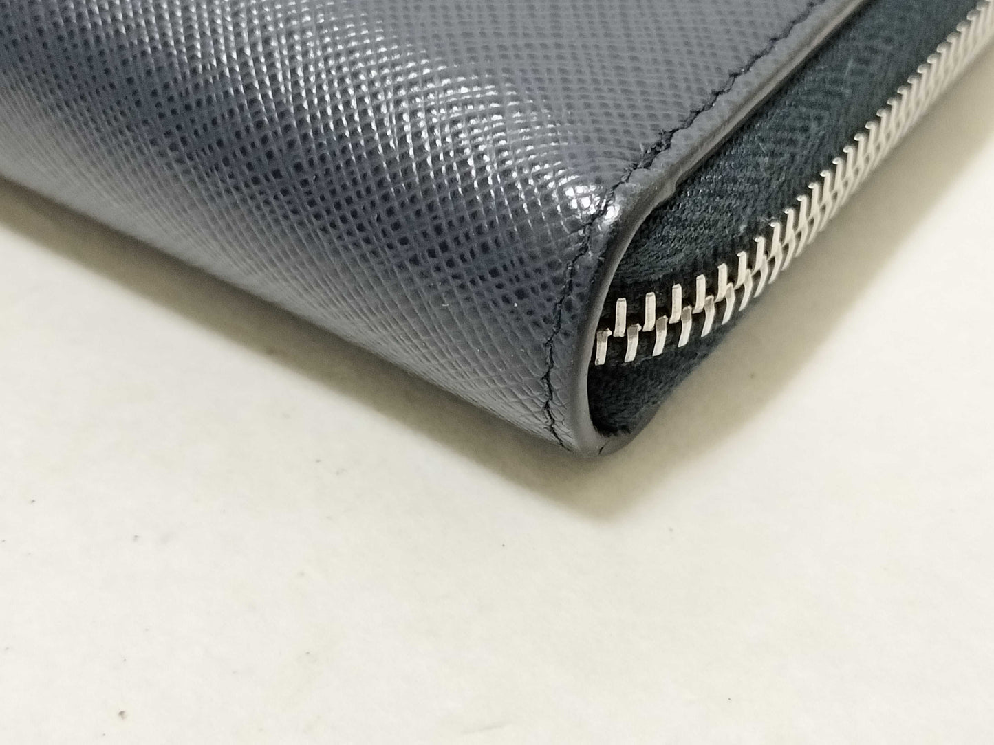 PRADA Prada Saffiano Wallet Light Blue Wallet