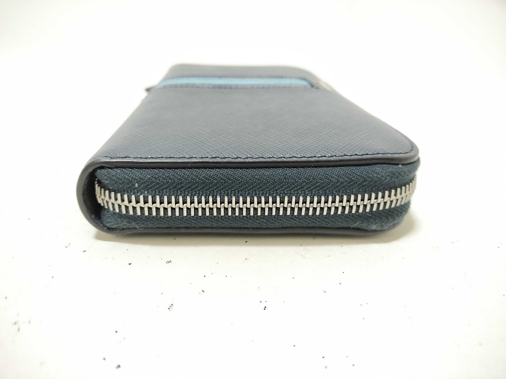 PRADA Prada Saffiano Wallet Light Blue Wallet