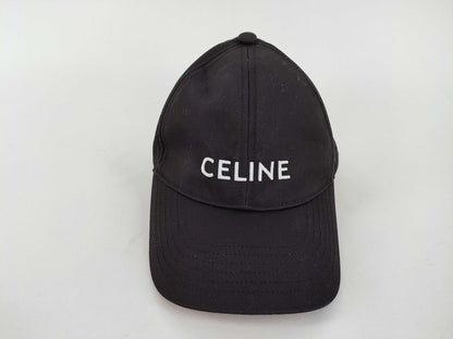 CELINE Logo Cap Black Other Accessories