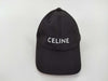 CELINE Logo Cap Black Other Accessories