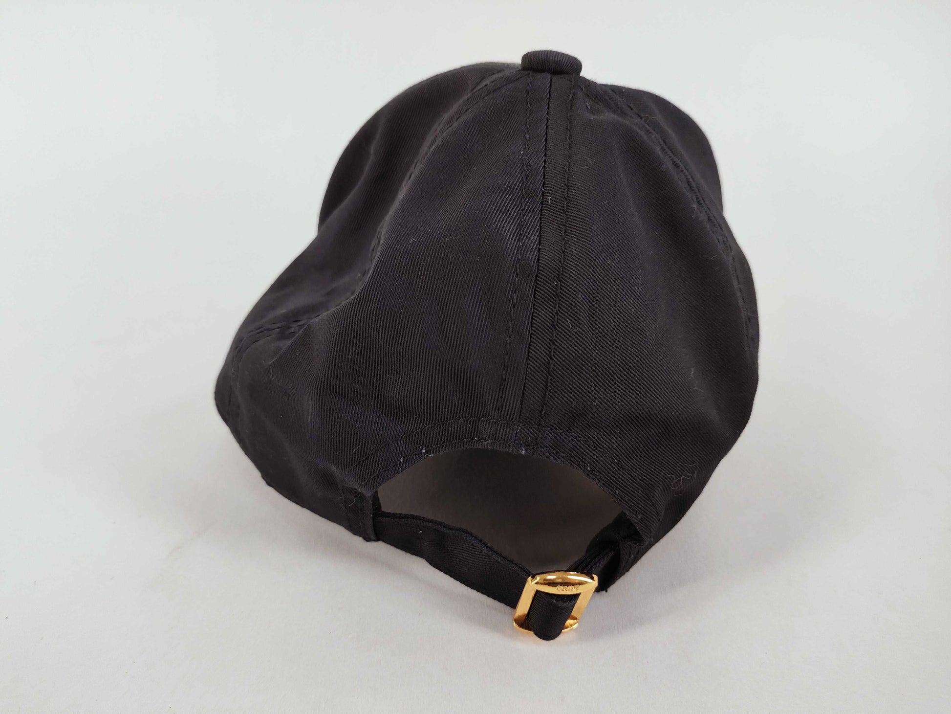 CELINE Logo Cap Black Other Accessories