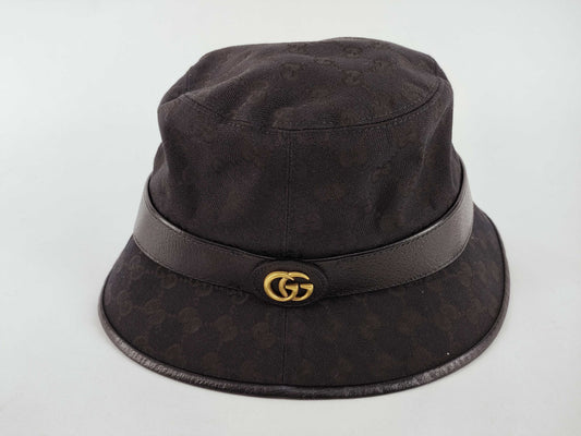 GUCCI GG Canvas Gucci GG Canvas Fedora Hat Other Accessories