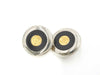 CHANEL Coco Mark Round Earrings 97A Earrings