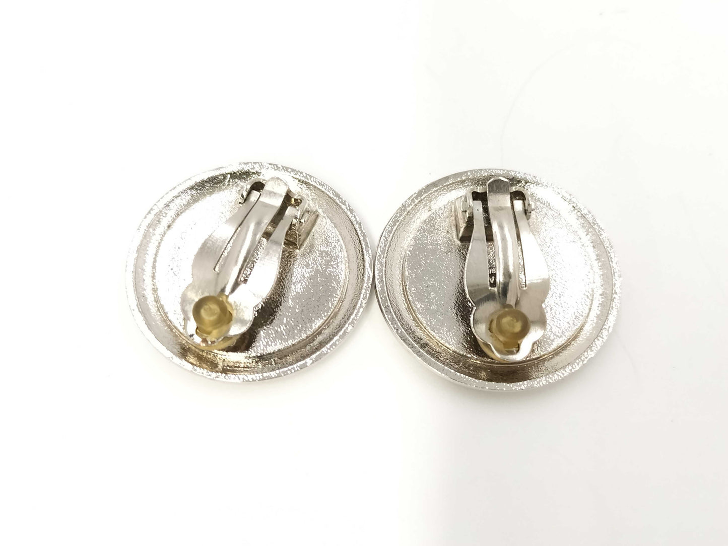 CHANEL Coco Mark Round Earrings 97A Earrings