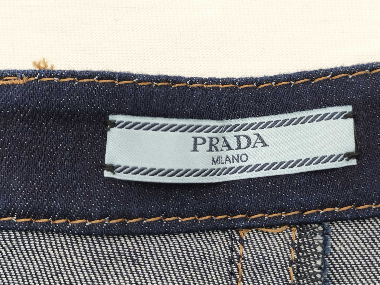 PRADA PRADA denim skirt skirt