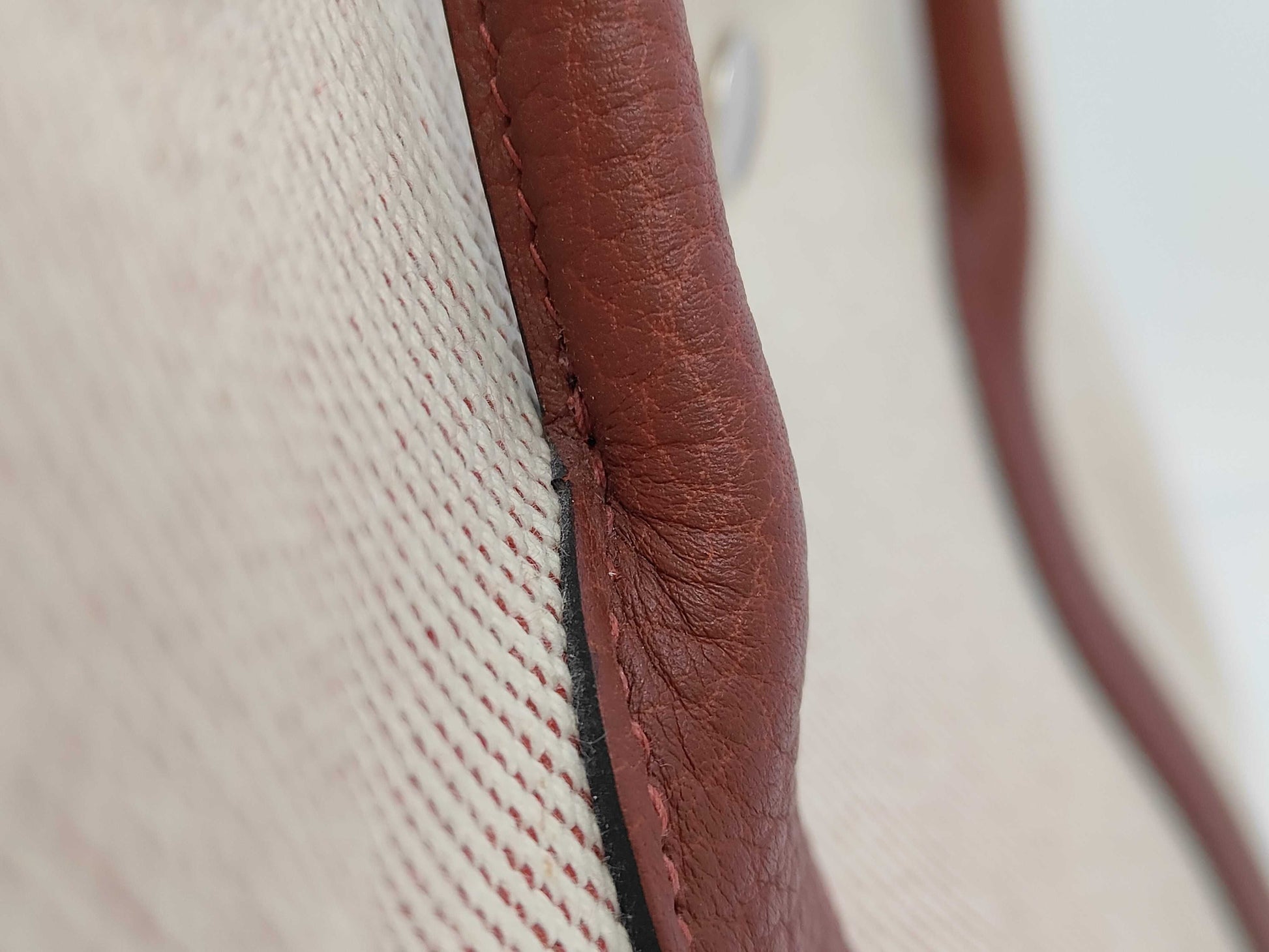 HERMES Garden Party PM Toile Z Stamped Handbag