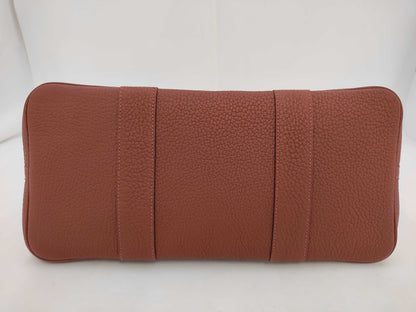 HERMES Garden Party PM Toile Z Stamped Handbag