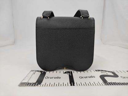 HERMES Della Cavalleria Mini W Stamp GD Hardware Epson Handbag