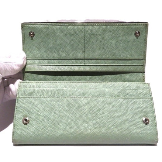 PRADA Saffiano Metal Bifold Wallet 1MH132