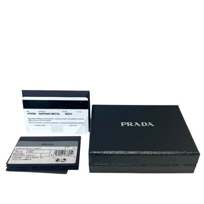 PRADA Saffiano Leather 1PG004 Key Case Key Case/Key Holder