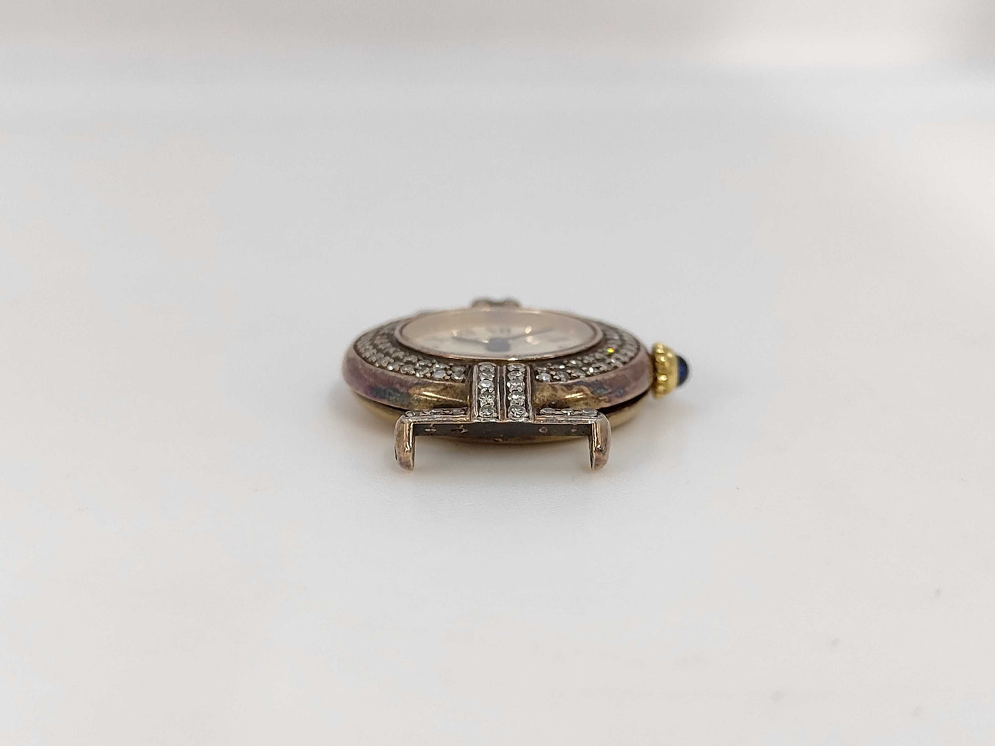 Cartier Must Colisee Vermeil 155817 590002, after-market diamond, undamaged, in good condition, women's watch