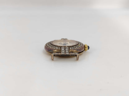 Cartier Must Colisee Vermeil 155817 590002, after-market diamond, undamaged, in good condition, women's watch