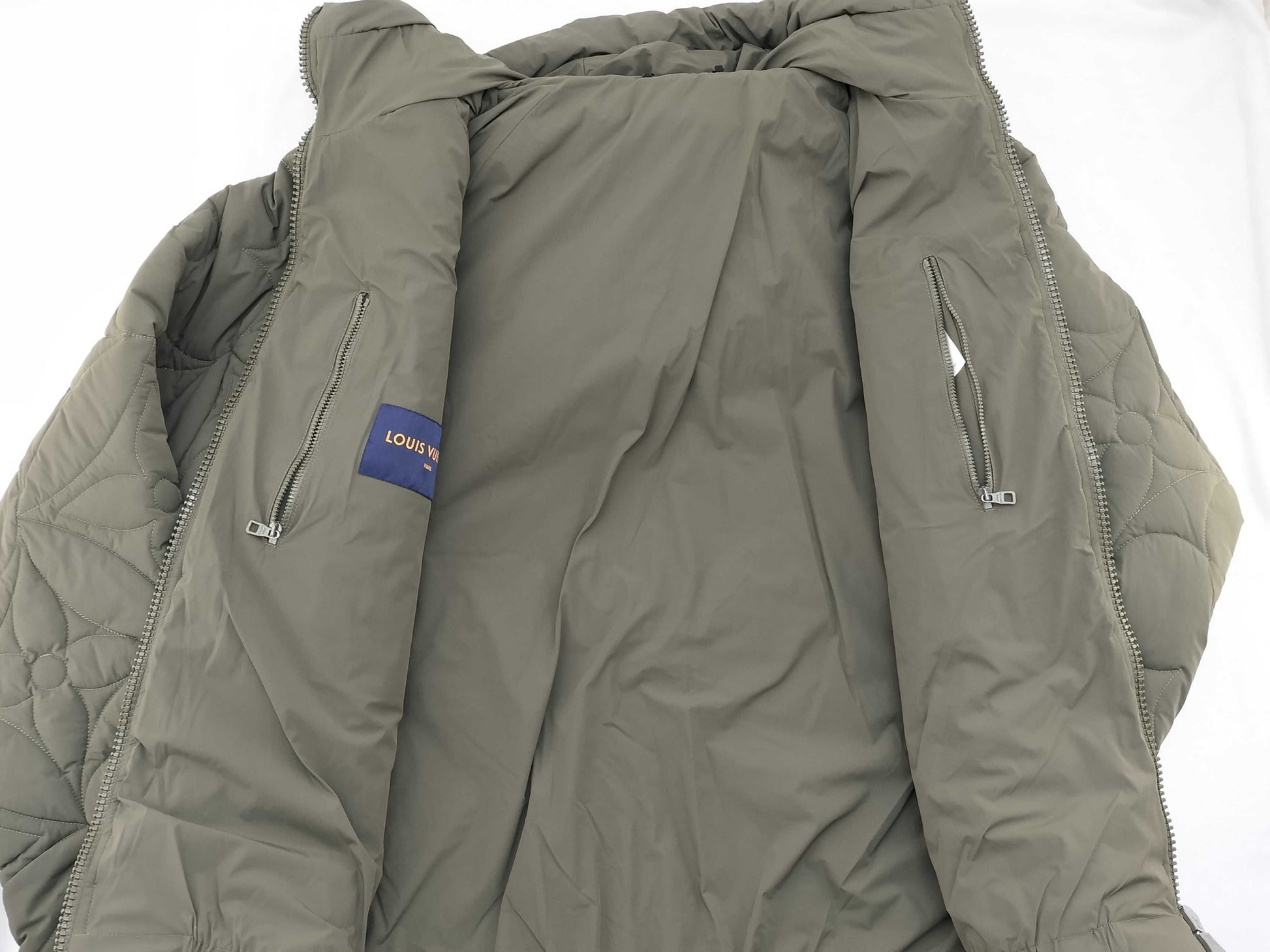 LOUIS VUITTON HMB47WPPX FLOWER QUILTED HOODIE JACKET Size 50 Jacket Coat