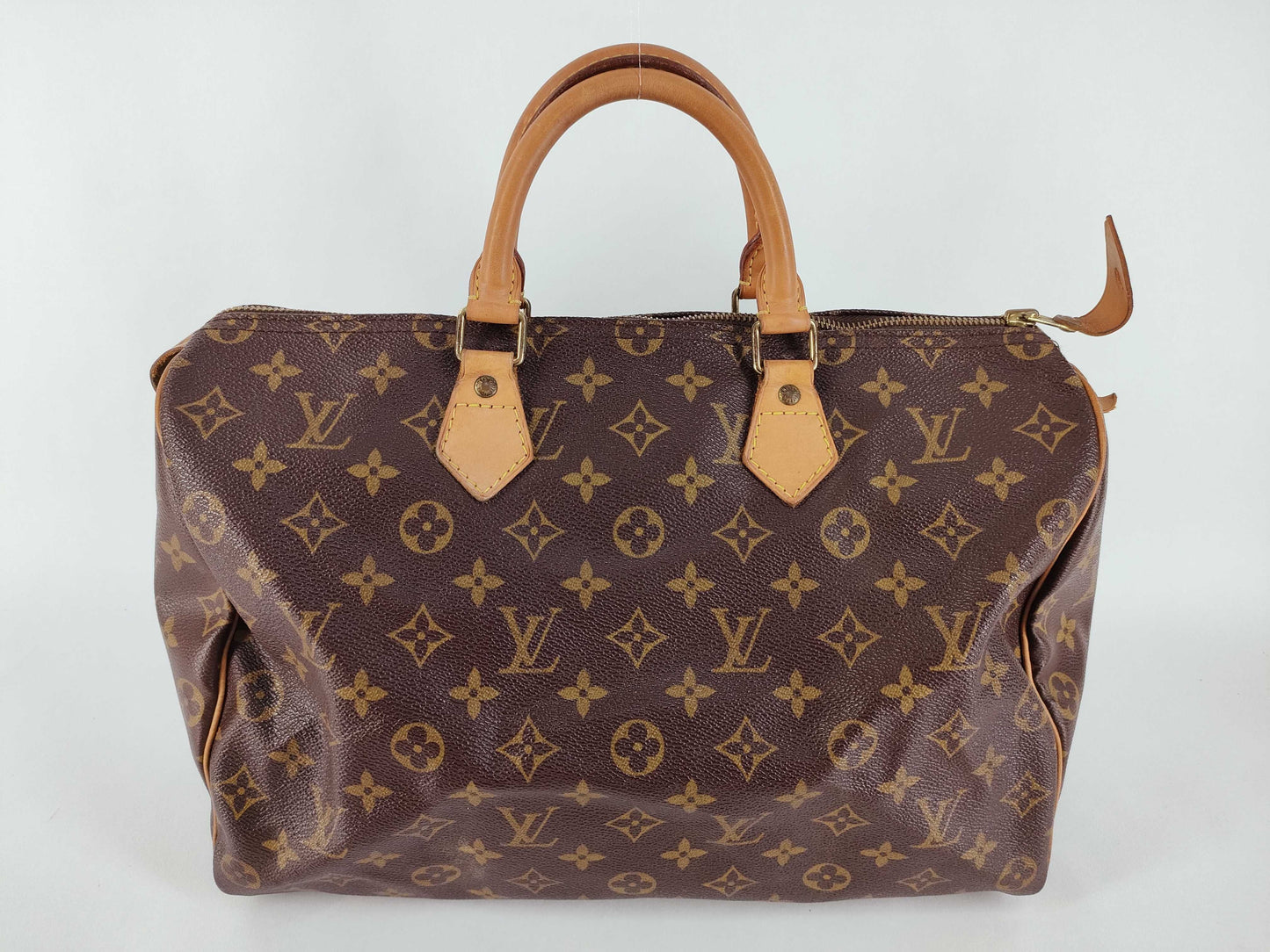 LOUIS VUITTON Monogram LOUIS VUITTON M41524 Monogram Speedy 35 Handbag Boston Bag