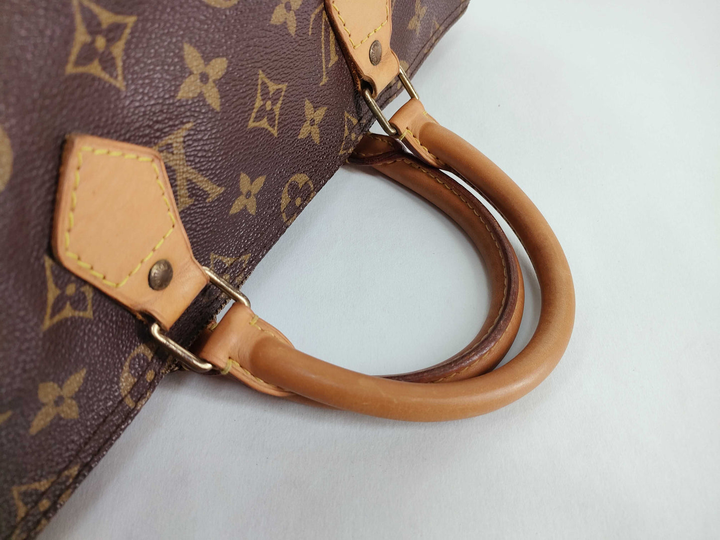 LOUIS VUITTON Monogram LOUIS VUITTON M41524 Monogram Speedy 35 Handbag Boston Bag