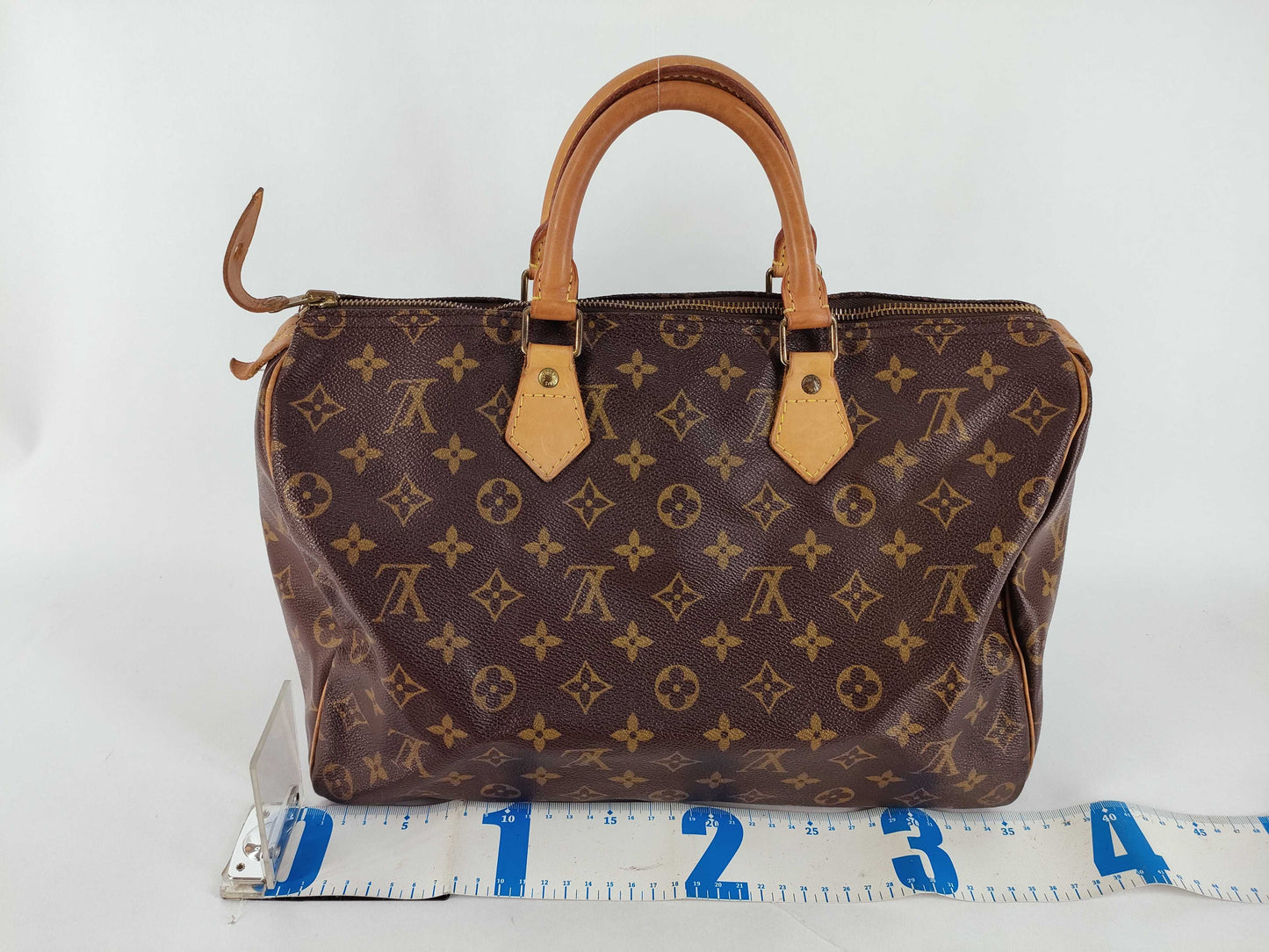 LOUIS VUITTON Monogram LOUIS VUITTON M41524 Monogram Speedy 35 Handbag Boston Bag