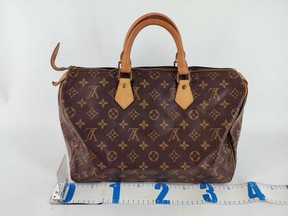 LOUIS VUITTON Monogram LOUIS VUITTON M41524 Monogram Speedy 35 Handbag Boston Bag