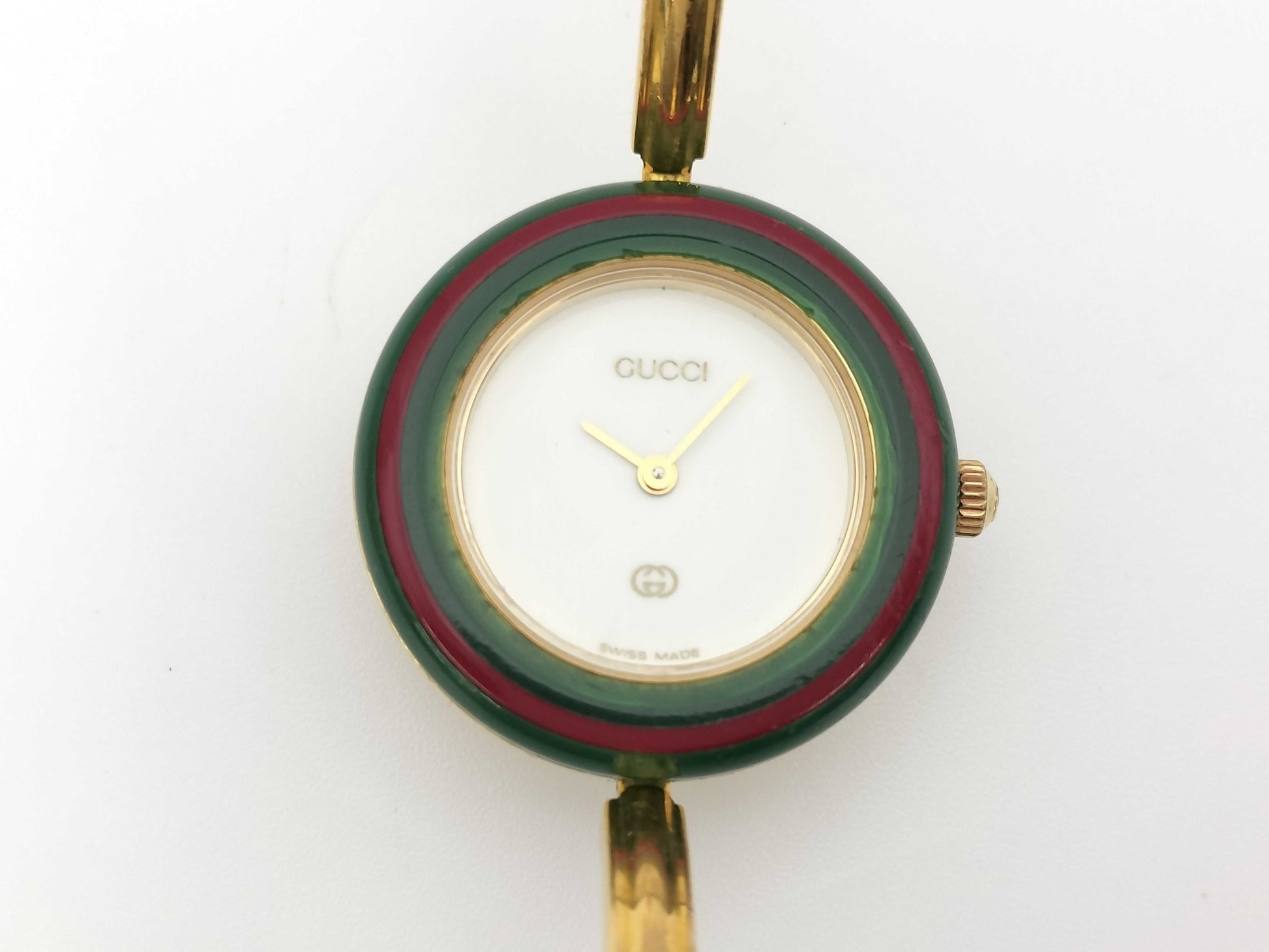 GUCCI Change Bezel 11/12 0768907 Quartz Unmoving Women's Watch