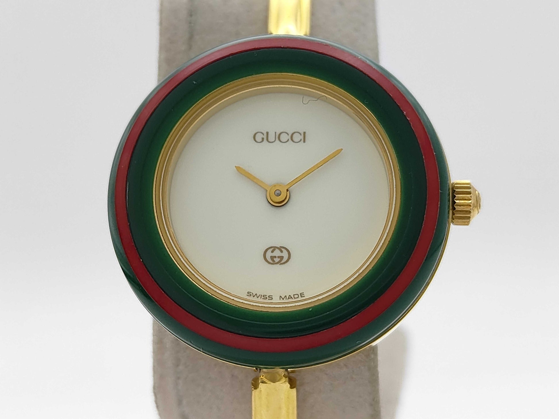 GUCCI Change Bezel 11/12 0708832 Quartz Women's Watch Current Condition Immobile
