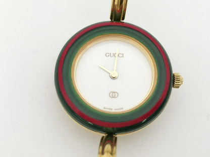 GUCCI Change Bezel 1100-L 0363643 Quartz Unmoving Women's Watch