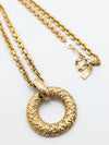 Yves Saint Laurent Yves Saint Laurent Gold Twist Necklace