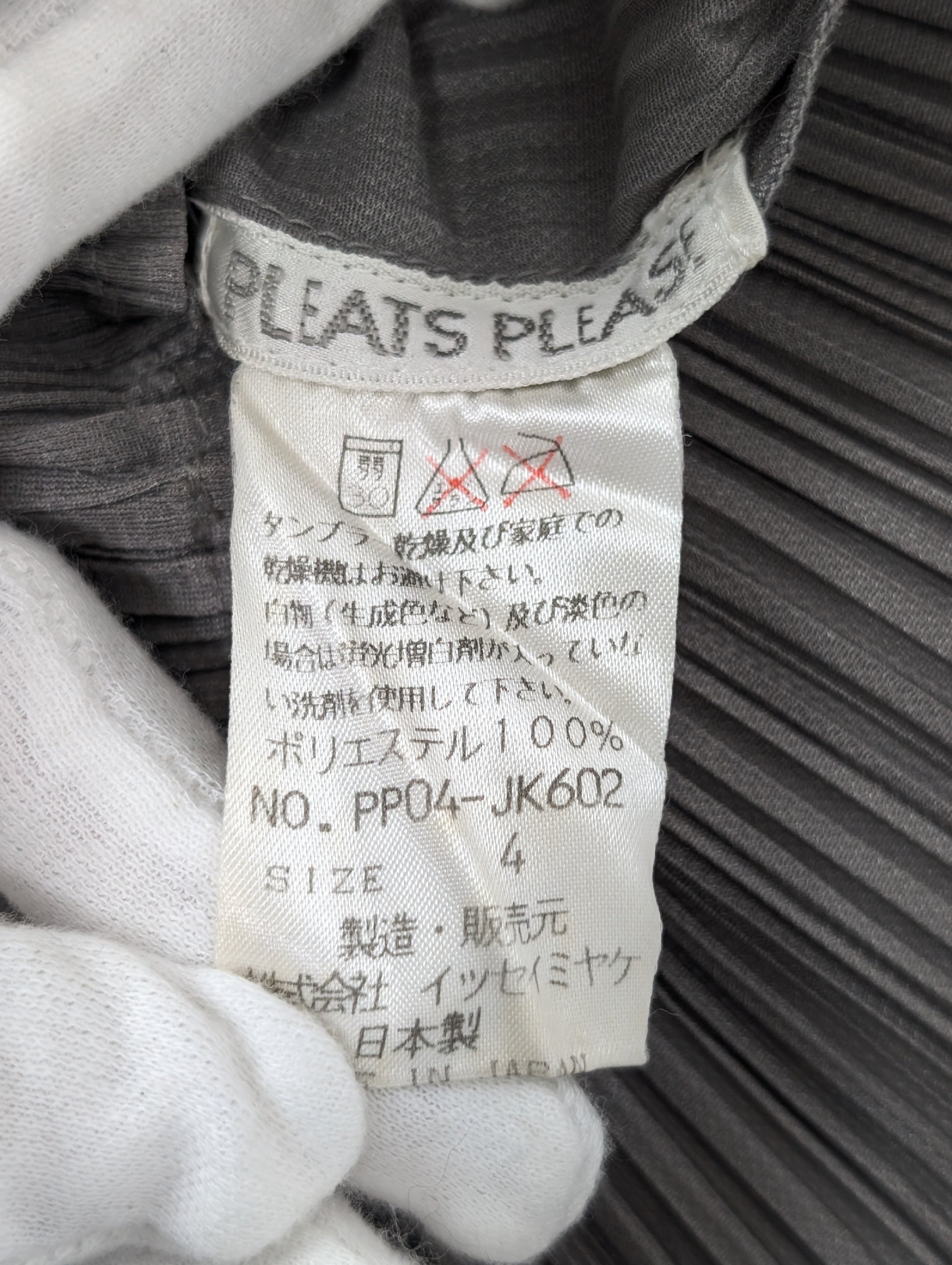 PLEATS PLEASE PLEATS PLEASE Pleats Please Top Long Sleeve 4 Tops