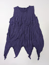 PLEATS PLEASE PLEATS PLEASE Wrinkled Cut and Sew Tunic Dress, Size 3