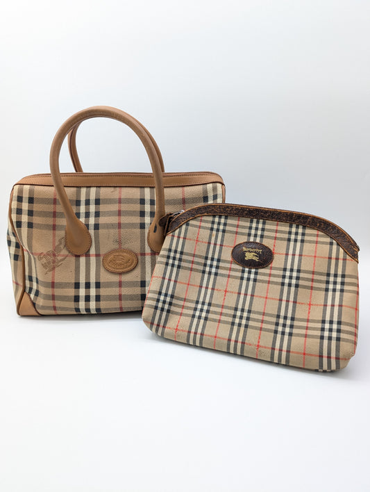 BURBERRY BURBERRY Boston Bag Set