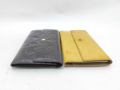 LOUIS VUITTON Vernis Porte Foro Wallet