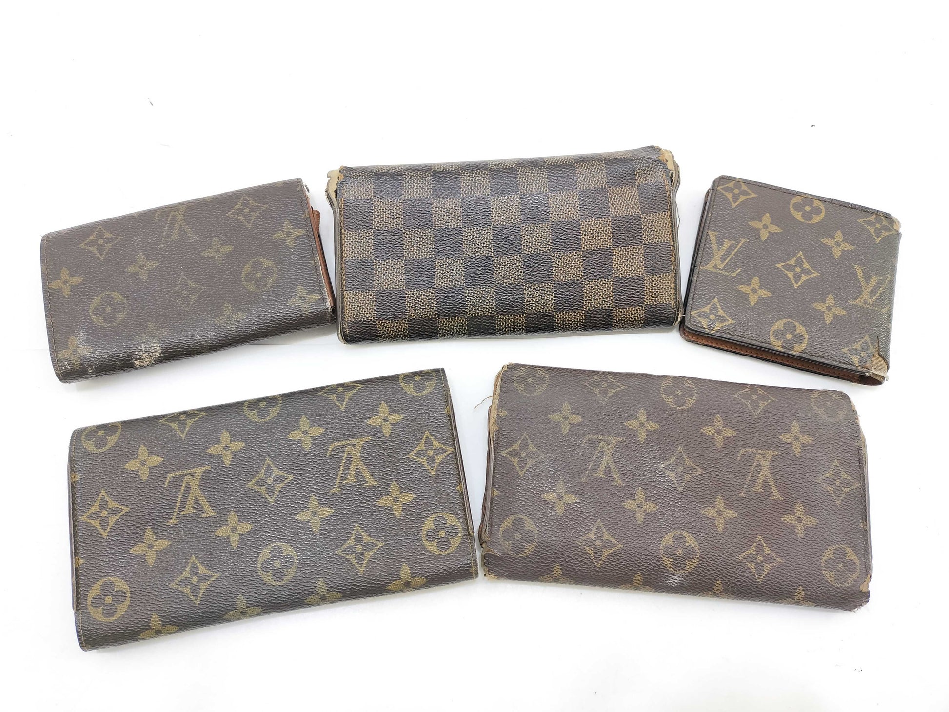 LOUIS VUITTON Monogram Louis Vuitton Wallet 5-Piece Set