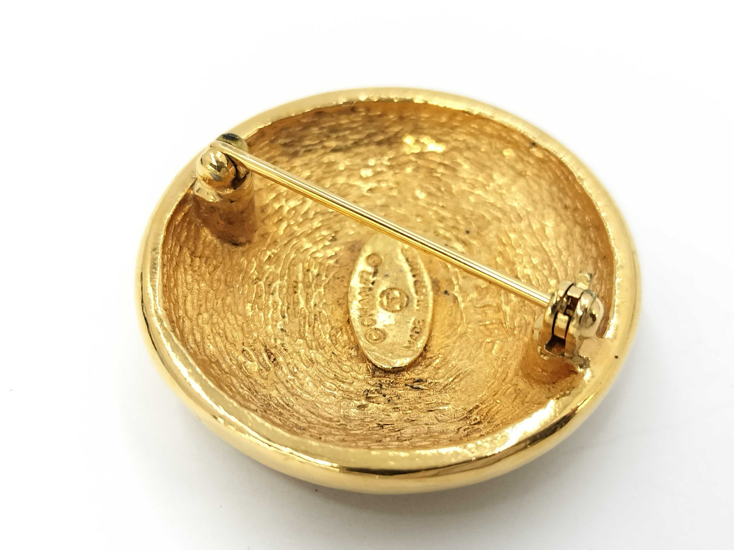 CHANEL Coco Mark Gold Brooch