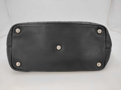 CHANEL Cambon Line Black W30cm Tote Bag