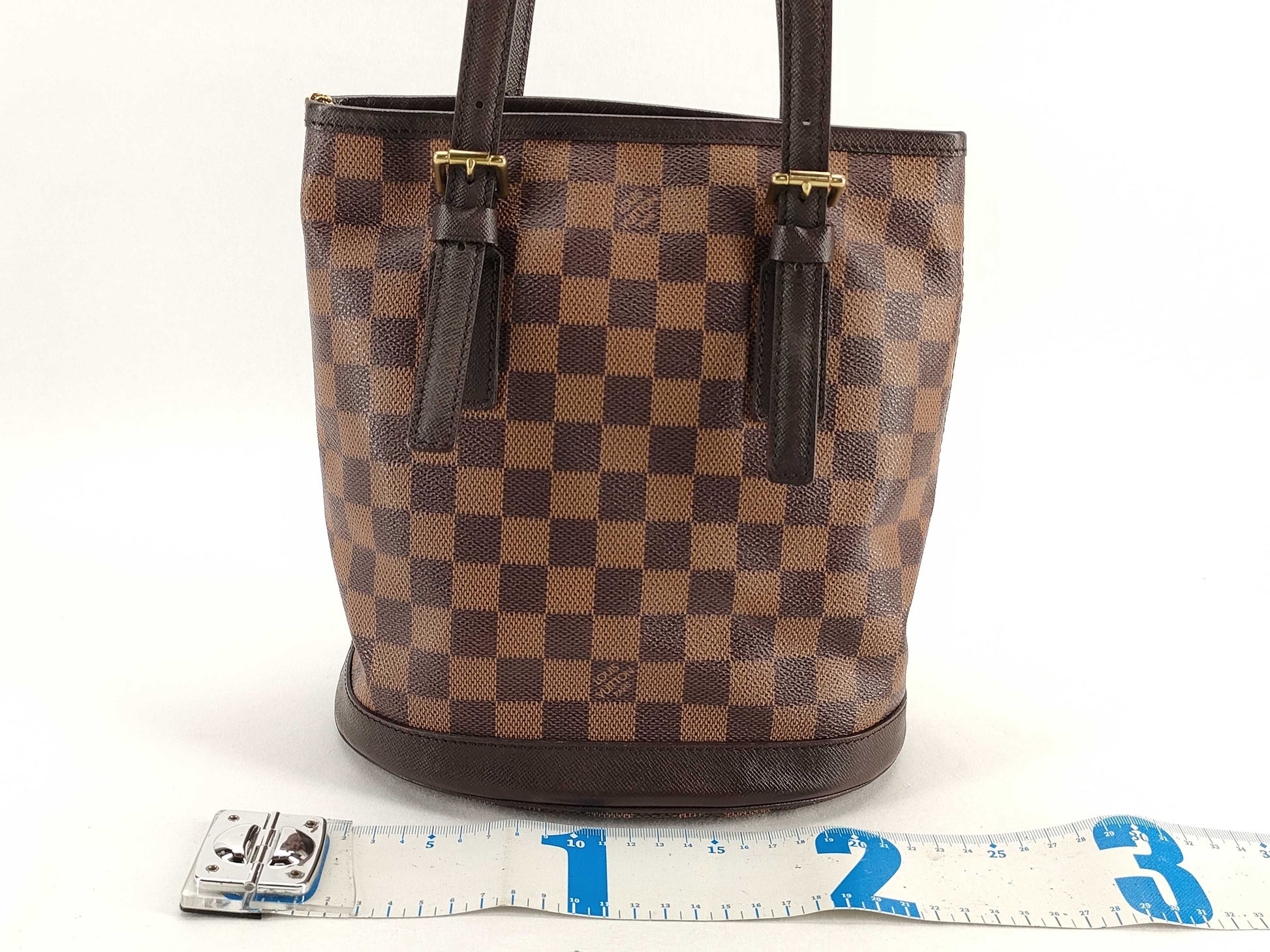 LOUIS VUITTON Damier LV Damier Mare Tote Bag N42240 with Pouch