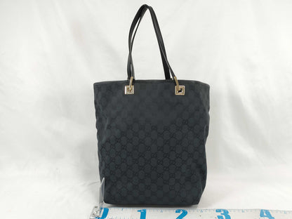 GUCCI GG Canvas Tote Bag 002 1098 Black W24cm Tote Bag