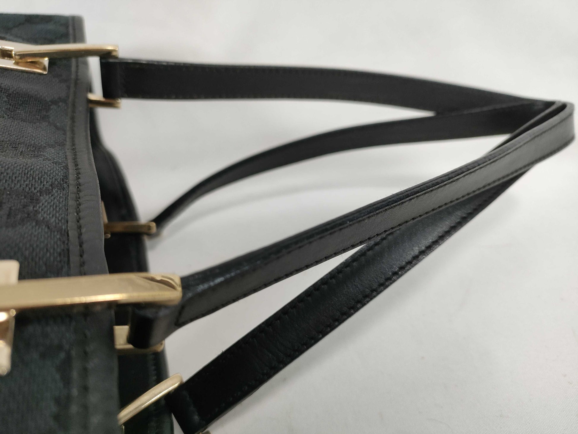 GUCCI GG Canvas Tote Bag 002 1098 Black W24cm Tote Bag