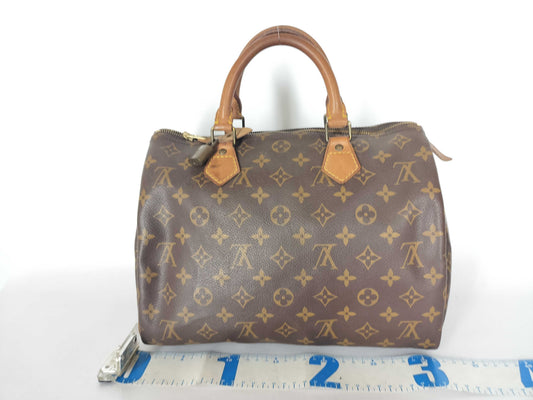 LOUIS VUITTON Monogram LV Monogram Speedy 30 Handbag M41526 Handbag