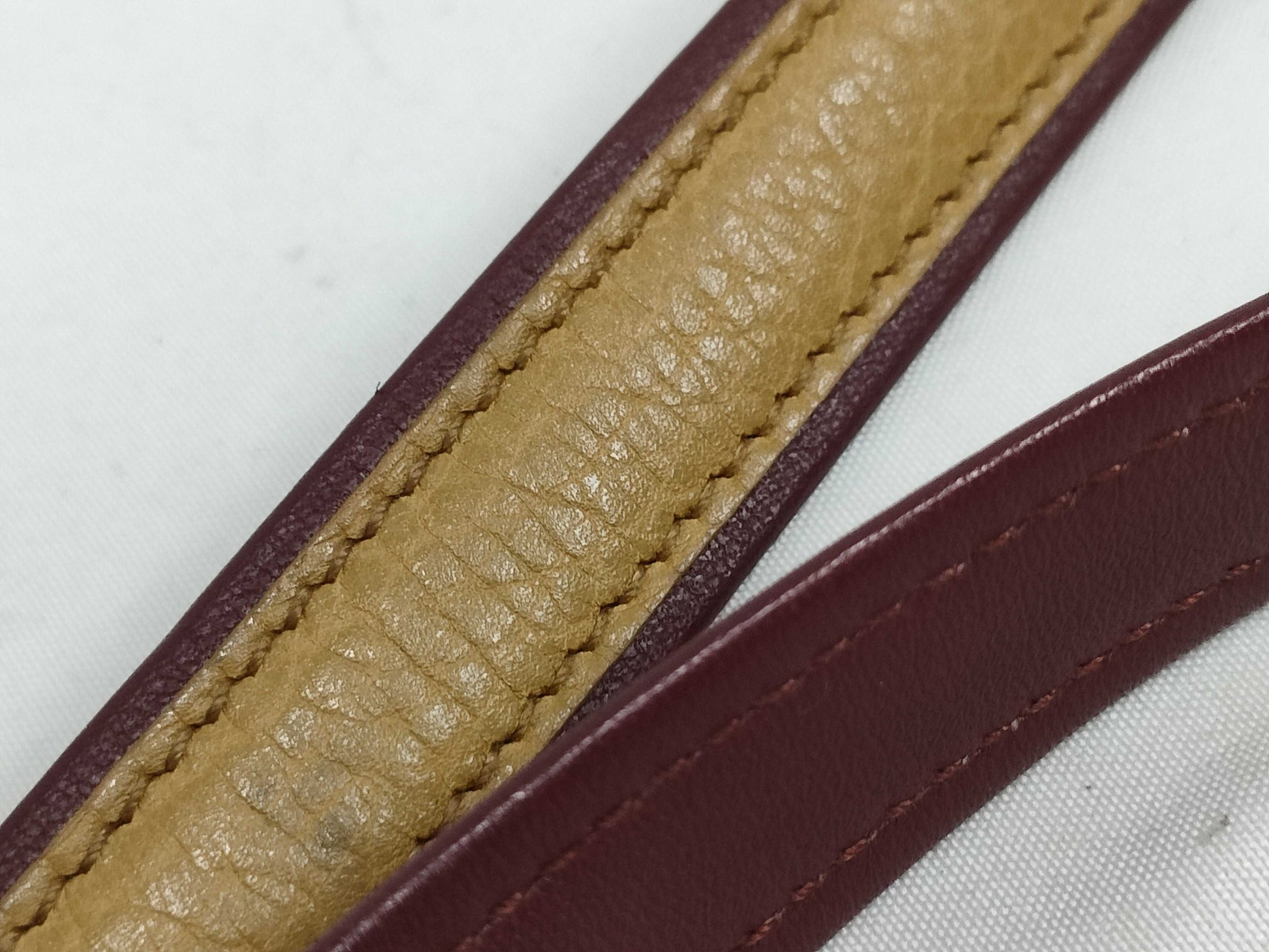 Cartier Must Cartier Leather Must Line Shoulder Bag Yellow/Red W20cm Shoulder Bag