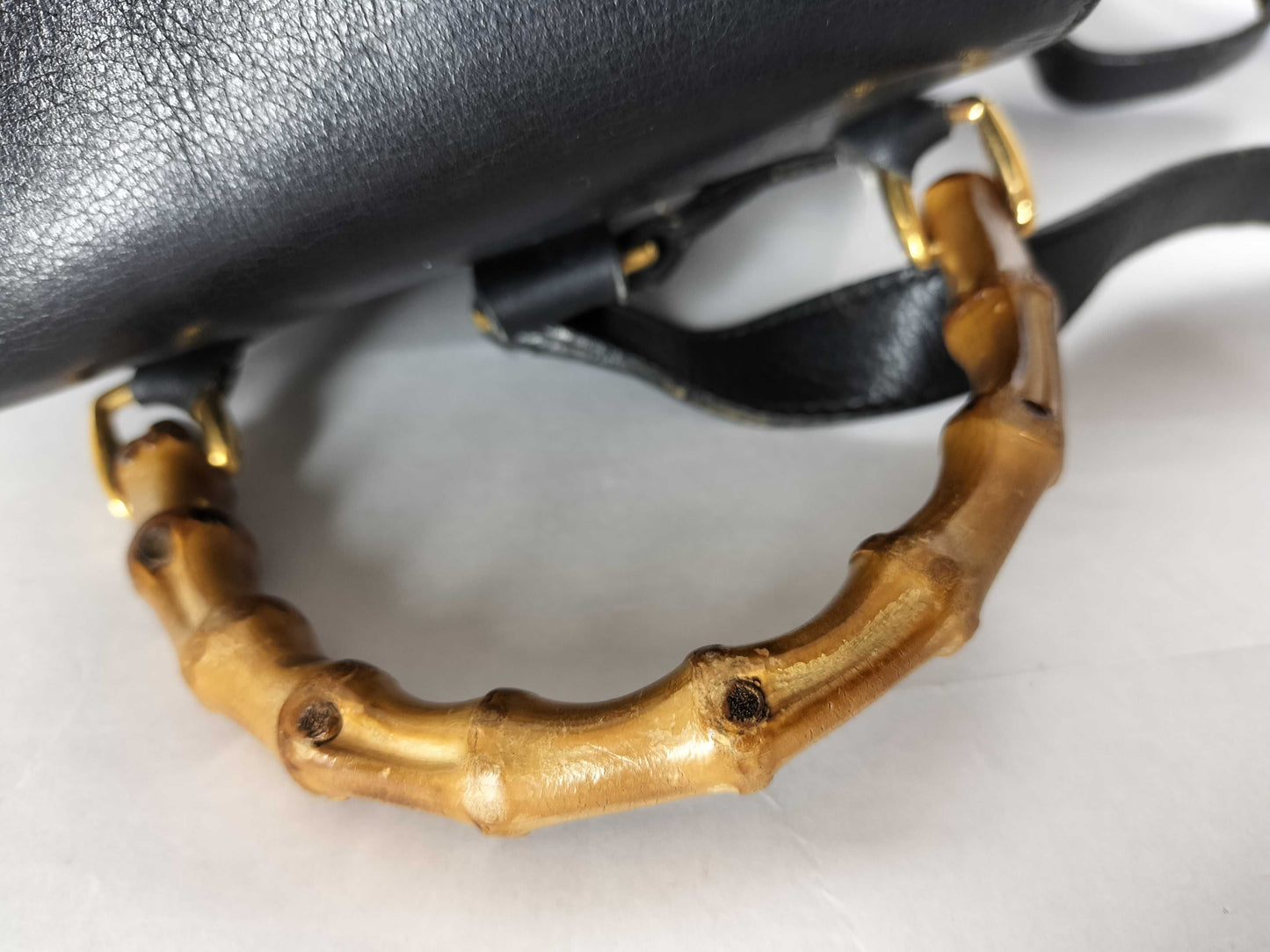 GUCCI Bamboo LV Monogram Speedy 35 Handbag M41524 Backpack