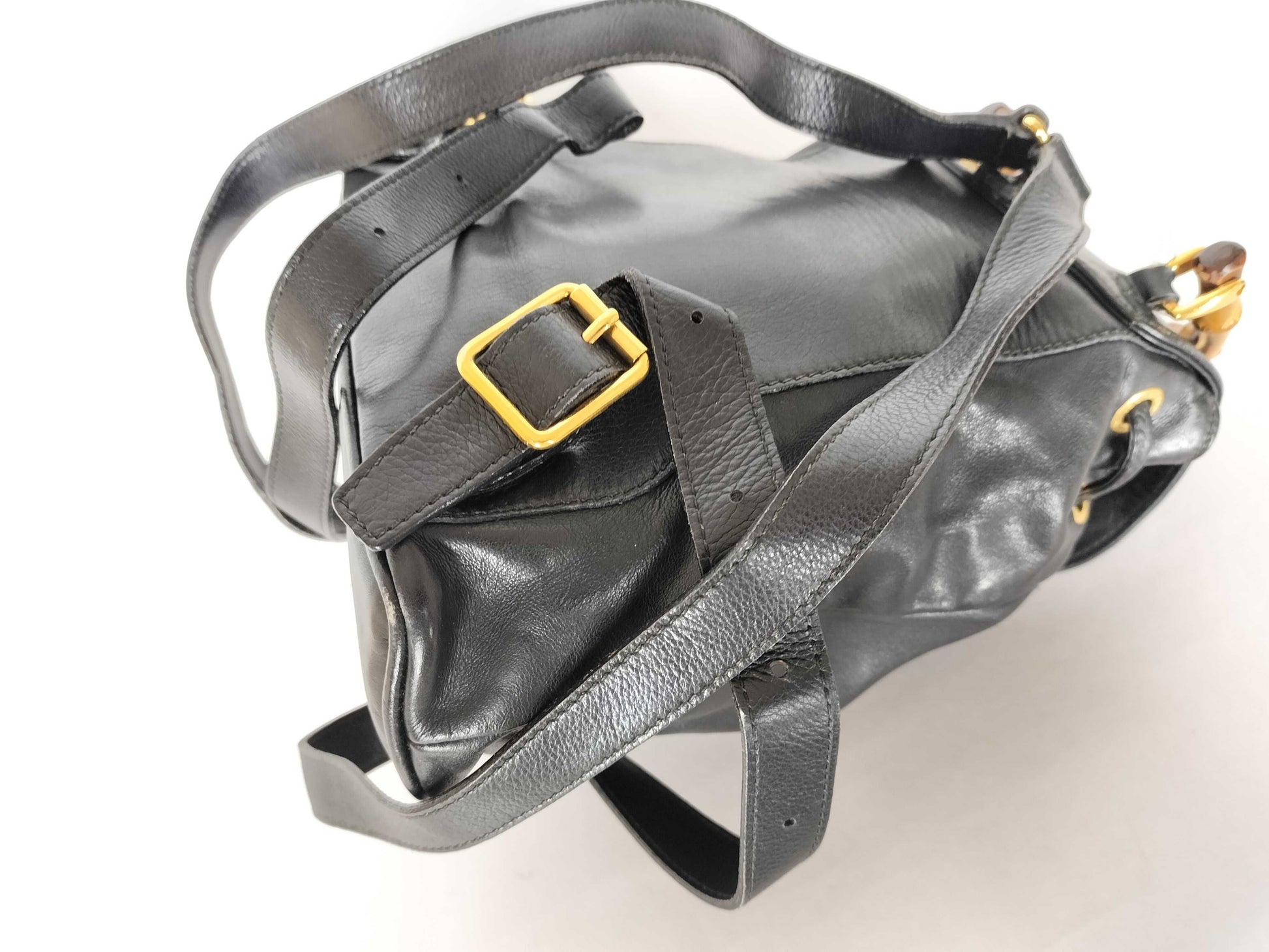 GUCCI Bamboo LV Monogram Speedy 35 Handbag M41524 Backpack