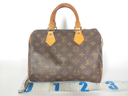LOUIS VUITTON Monogram LV Monogram Speedy 25 M41528 Boston Bag
