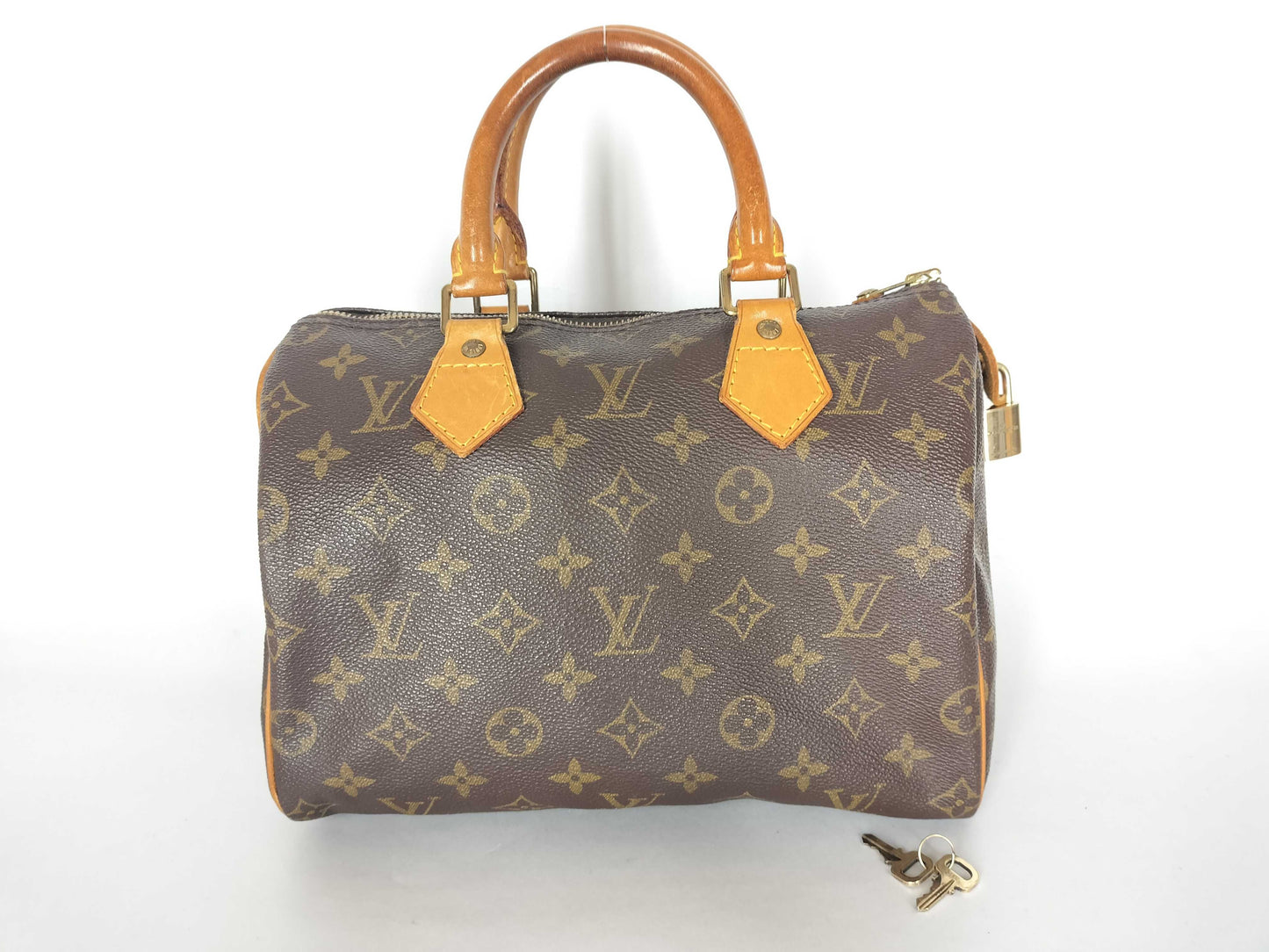 LOUIS VUITTON Monogram LV Monogram Speedy 25 M41528 Boston Bag