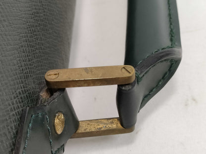 LOUIS VUITTON Taiga GUCCI Bamboo Backpack 003 1705 Black W21cm Bag