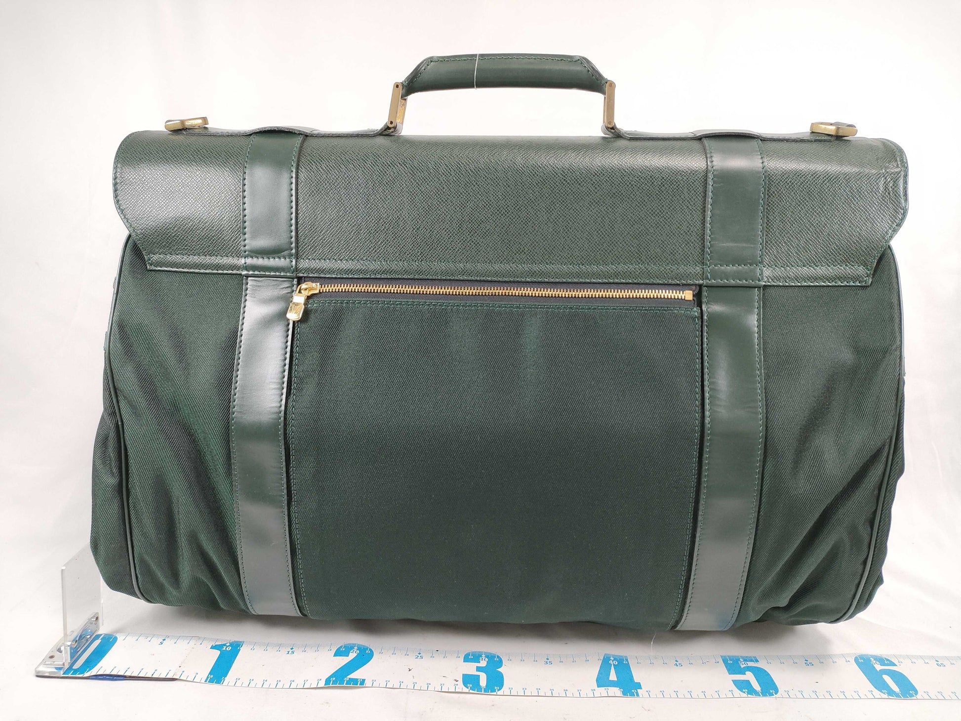 LOUIS VUITTON Taiga GUCCI Bamboo Backpack 003 1705 Black W21cm Bag