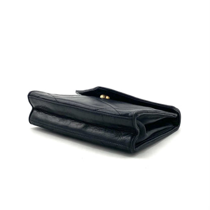 CHANEL CHANEL Matelasse Coco Mark Lambskin Top Handbag