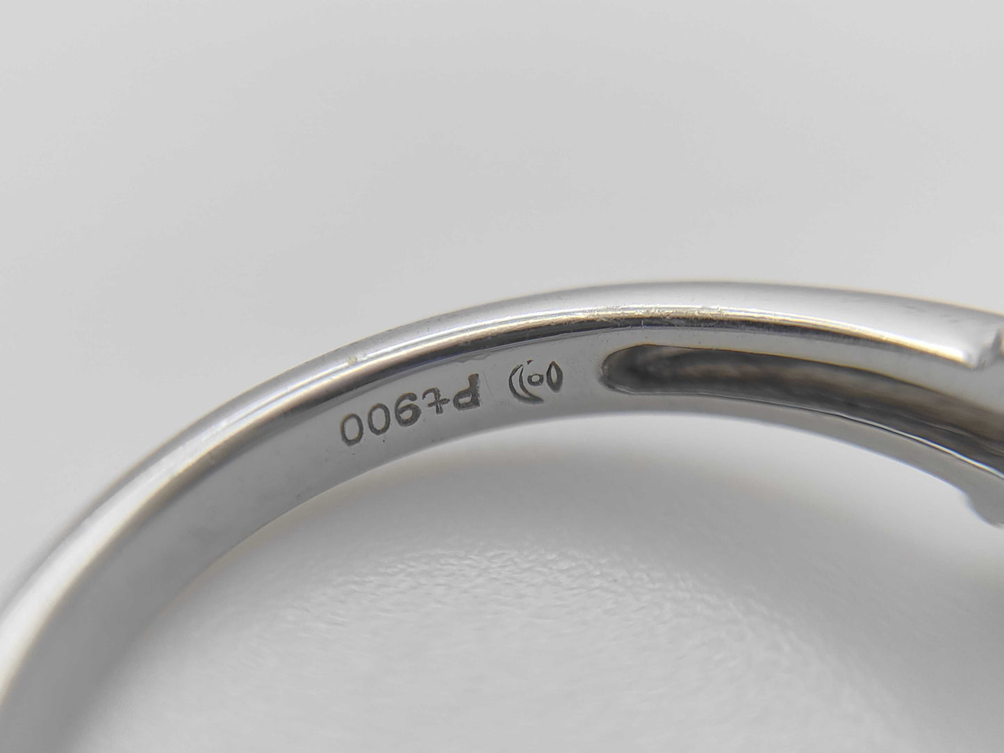 TASAKI Pearl Ring, Diameter 9.0mm, D0.26ct, Pt900, 5.0g 