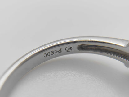 TASAKI Pearl Ring, Diameter 9.0mm, D0.26ct, Pt900, 5.0g 