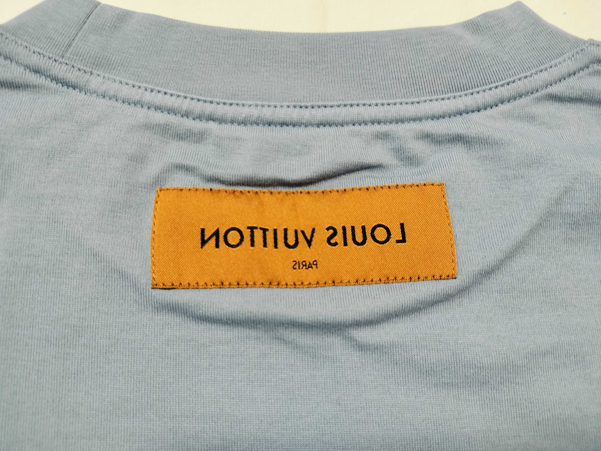 LOUIS VUITTON LOUIS VUITTON Embossed LV Cotton T-Shirt