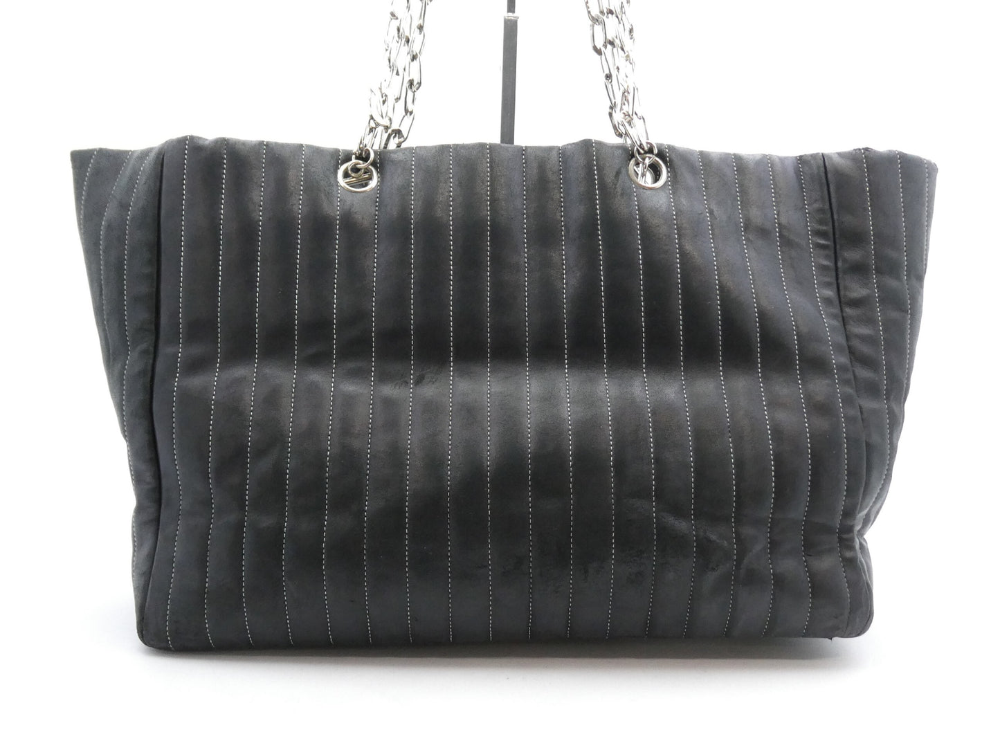 CHANEL New Mademoiselle Coco Mark Chain Tote Bag