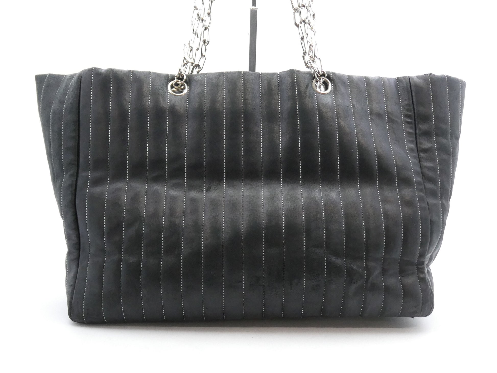 CHANEL New Mademoiselle Coco Mark Chain Tote Bag