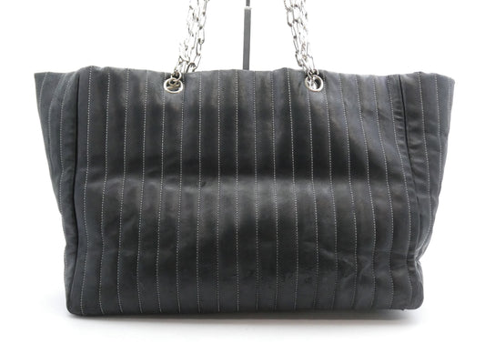 CHANEL New Mademoiselle Coco Mark Chain Tote Bag